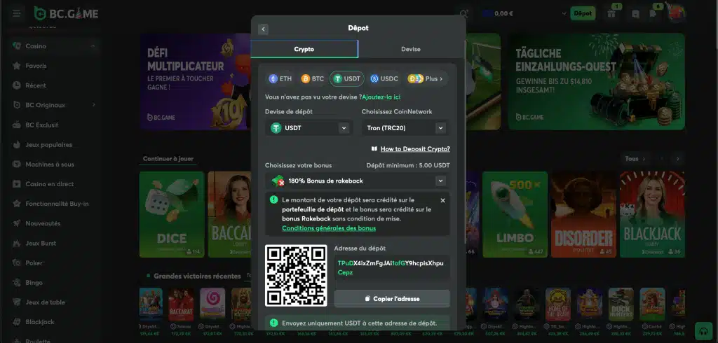 Choisissez un jeu et lancez-vous